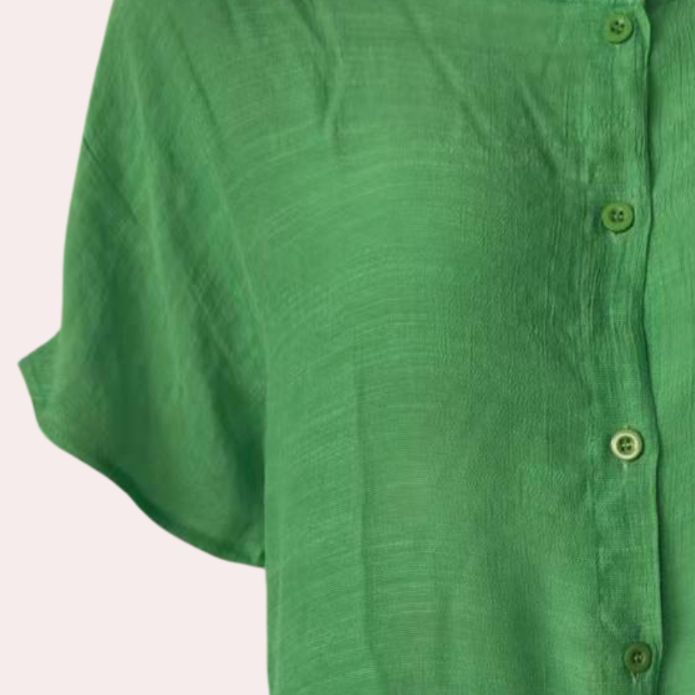 Boho Mini Dress for Wedding Guests in Green 3