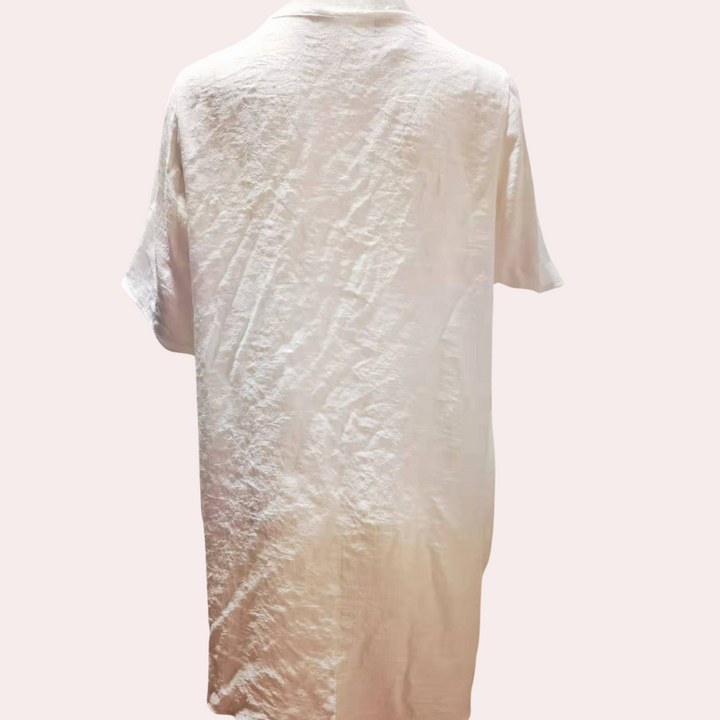 Boho Mini Dress for Wedding Guests in Pink 2