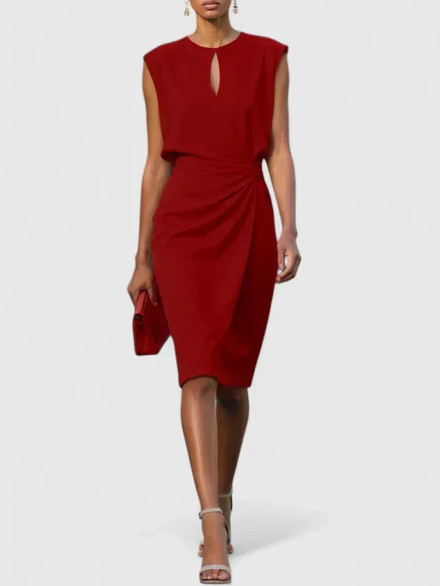 Chique Bruiloft Gastenjurk Dames met in Red