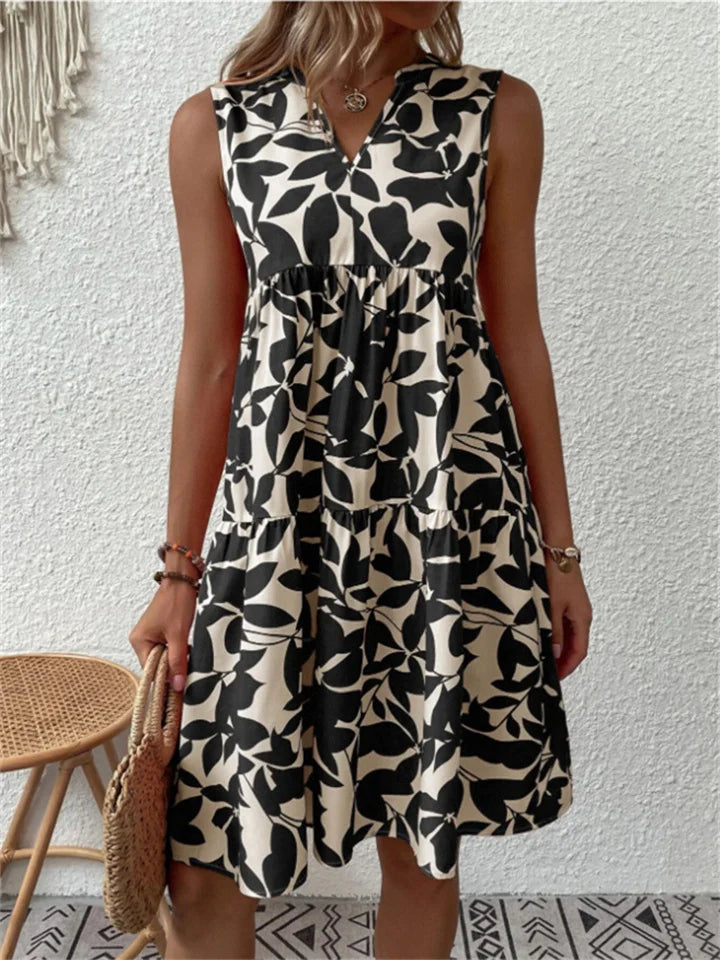 Effortless Spring Dress in Black
