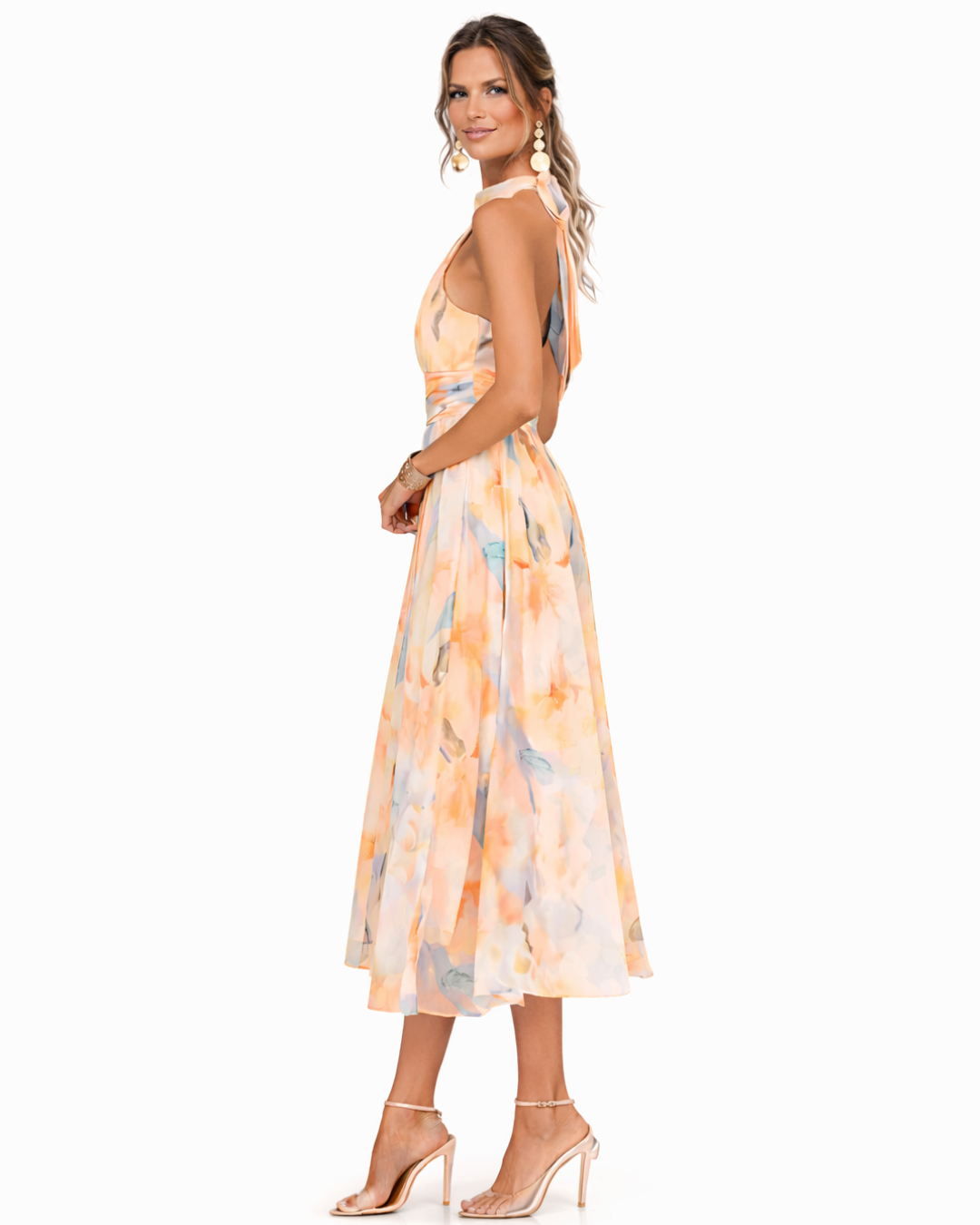 Elegant Linen Maxi Dress for Summer (3)