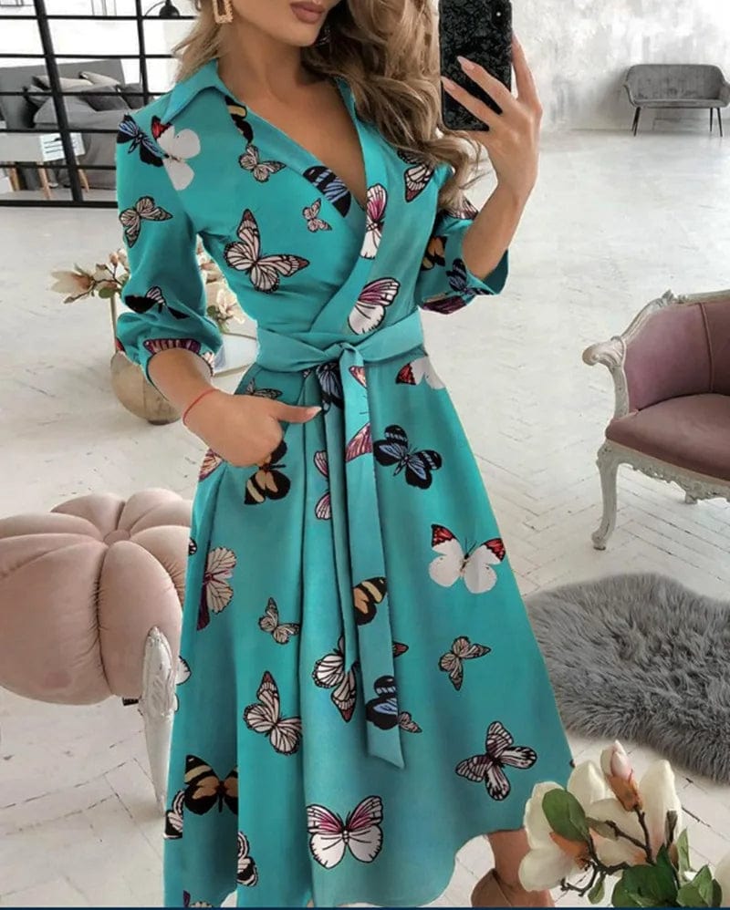Elegant Spring Midi Dress