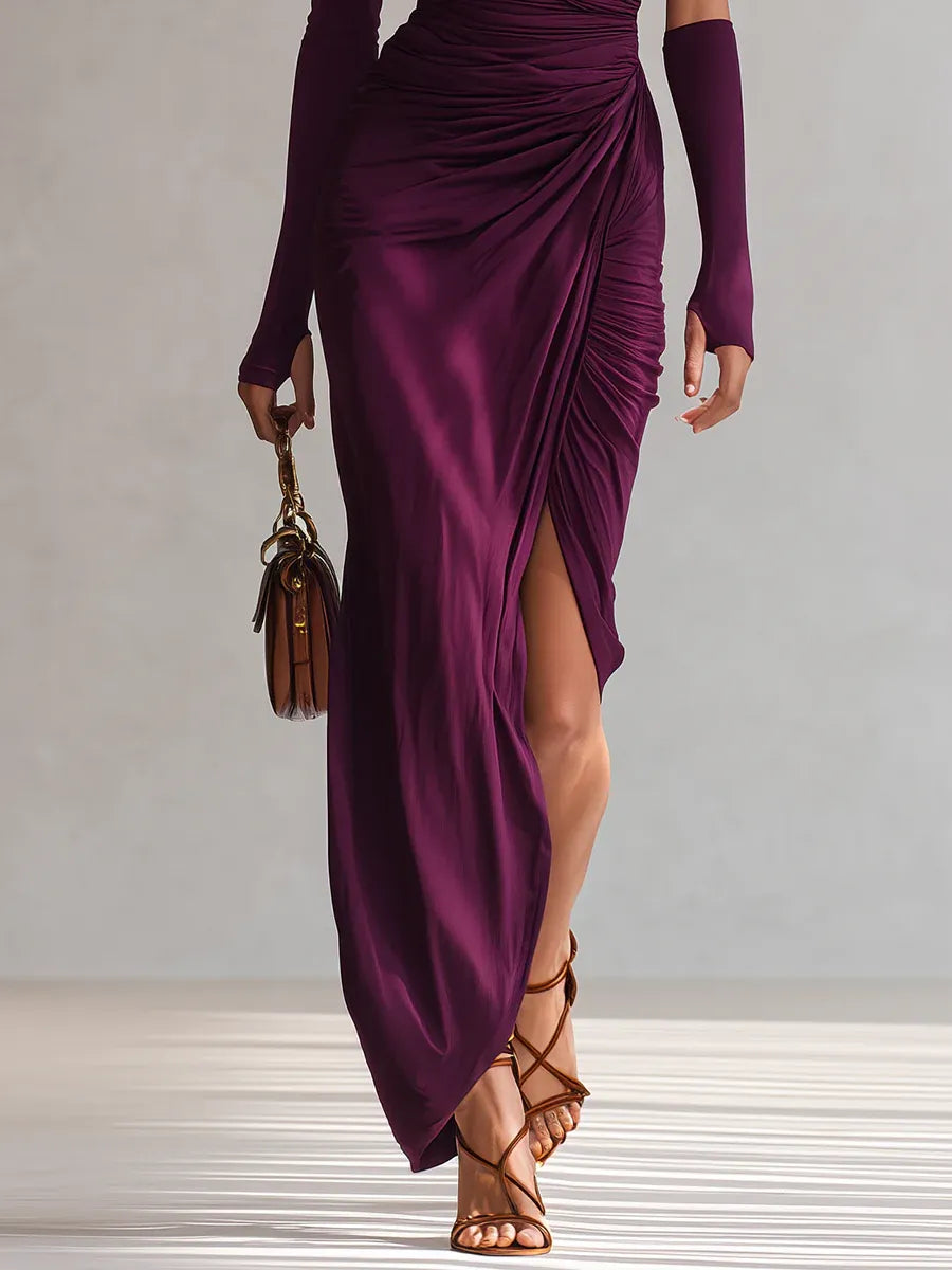 Elegant Wedding Guest Maxi Dress (3)