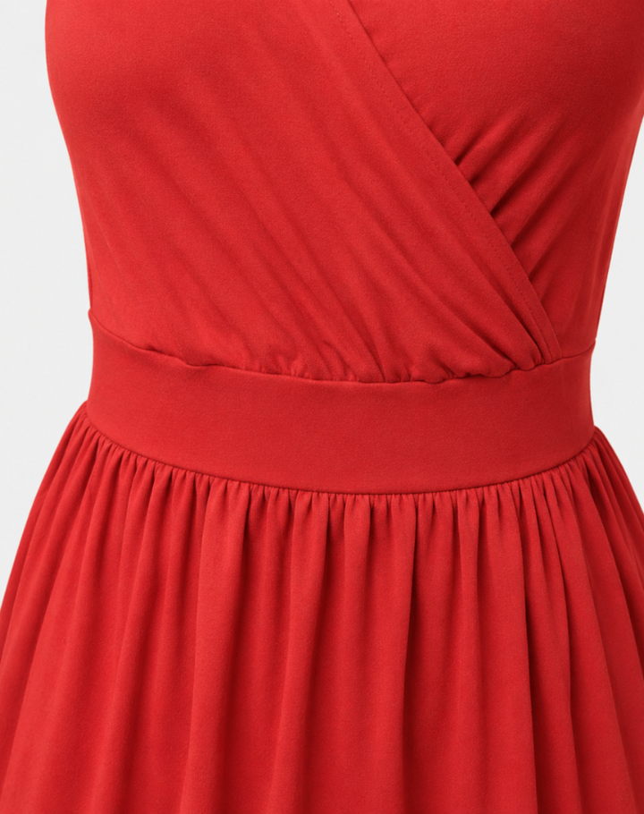 Elegant Women's Maxi Cocktail Dress with One-Shoulder (10)
