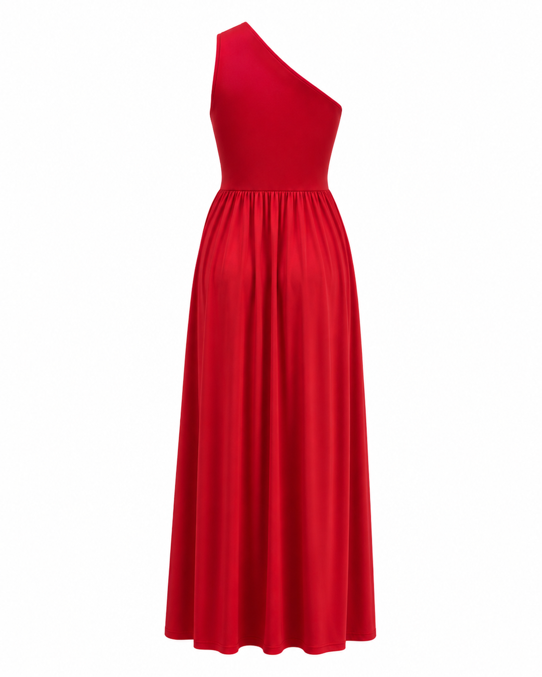 Elegant Women's Maxi Cocktail Dress with One-Shoulder (6)