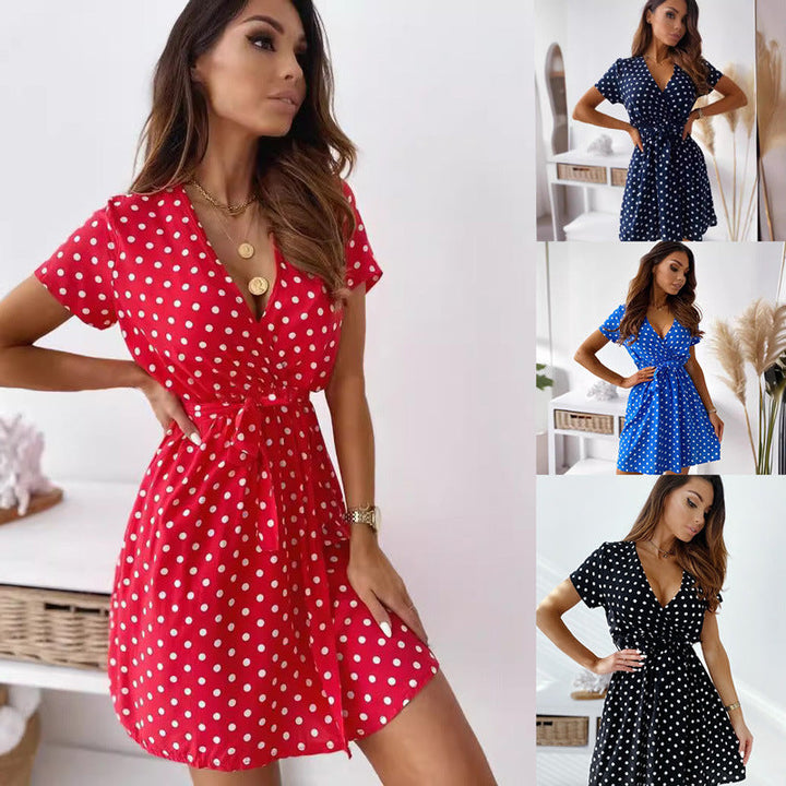 Lune London | Chic Polka Dot Mini Dress for Summer