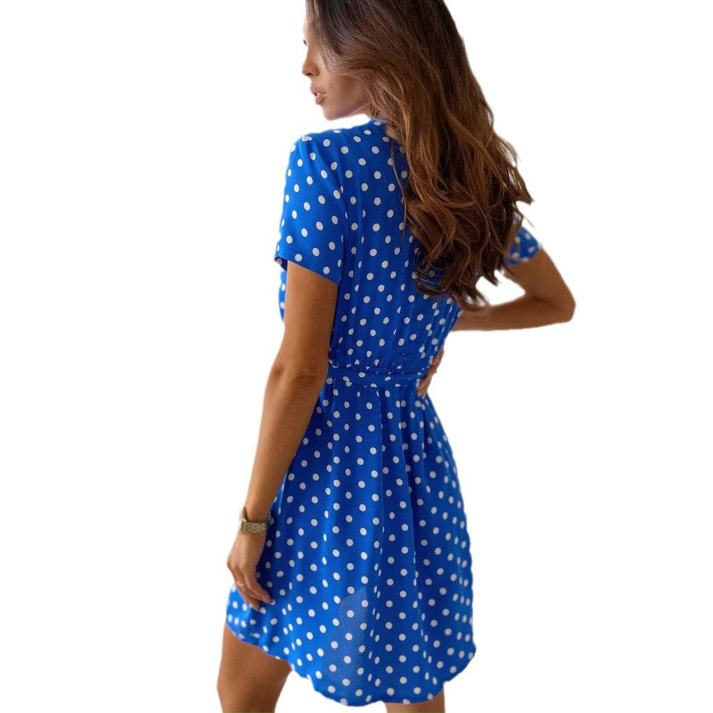 Lune London | Chic Polka Dot Mini Dress for Summer (5)