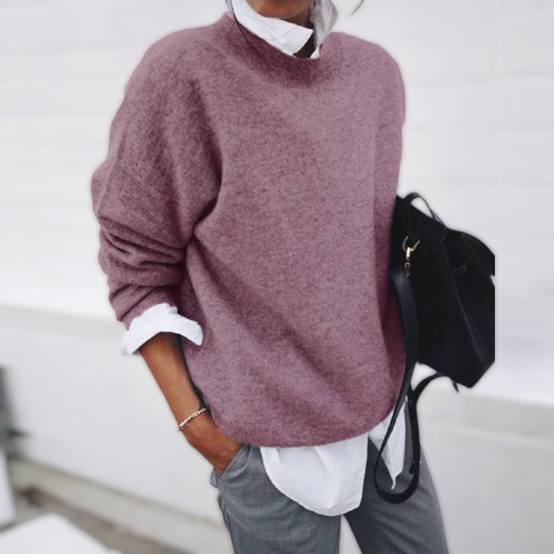 Luxury Everyday Pullover in Pink