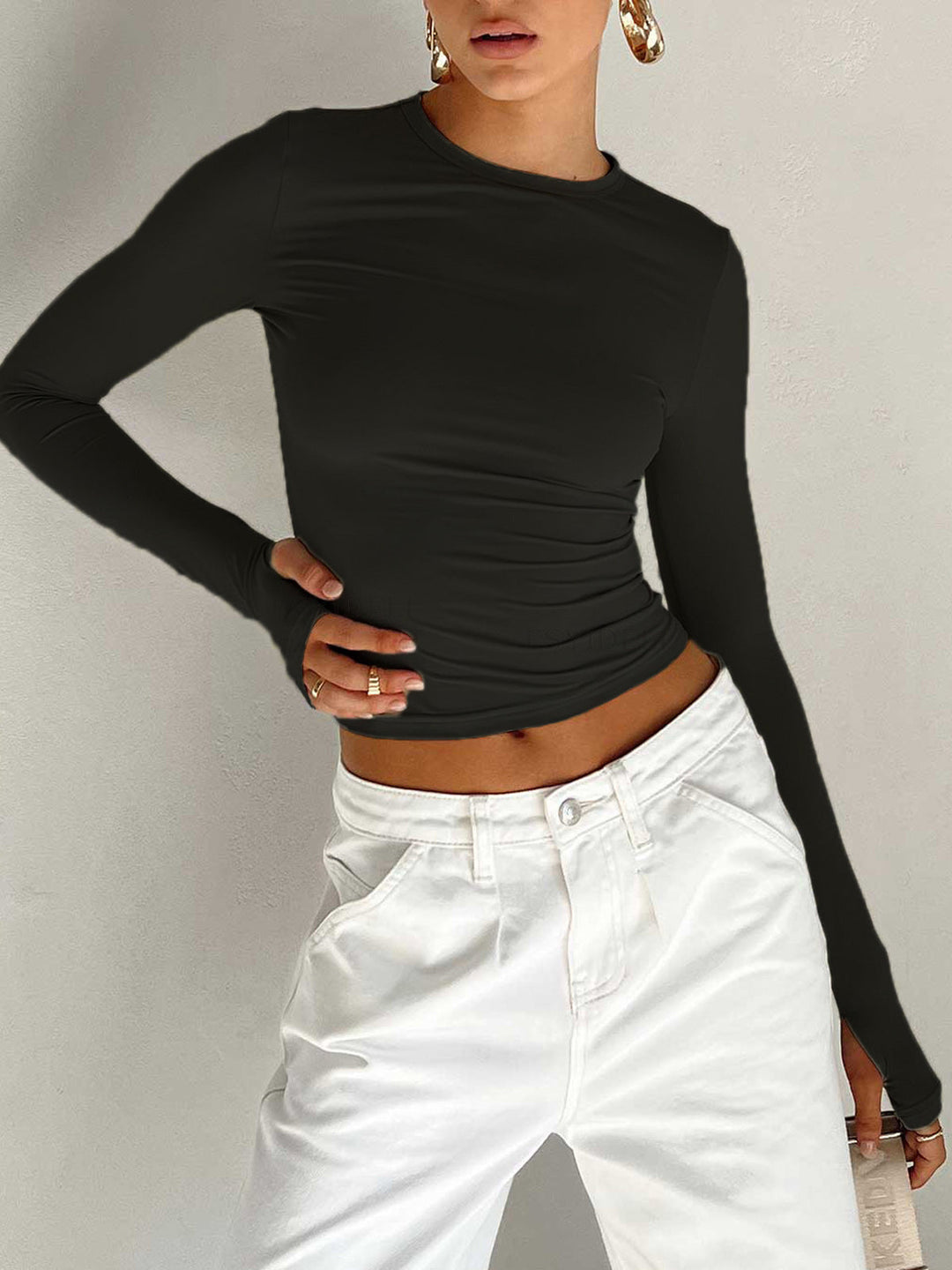 Modern Longsleeve Summer Crop Top for Women (5)
