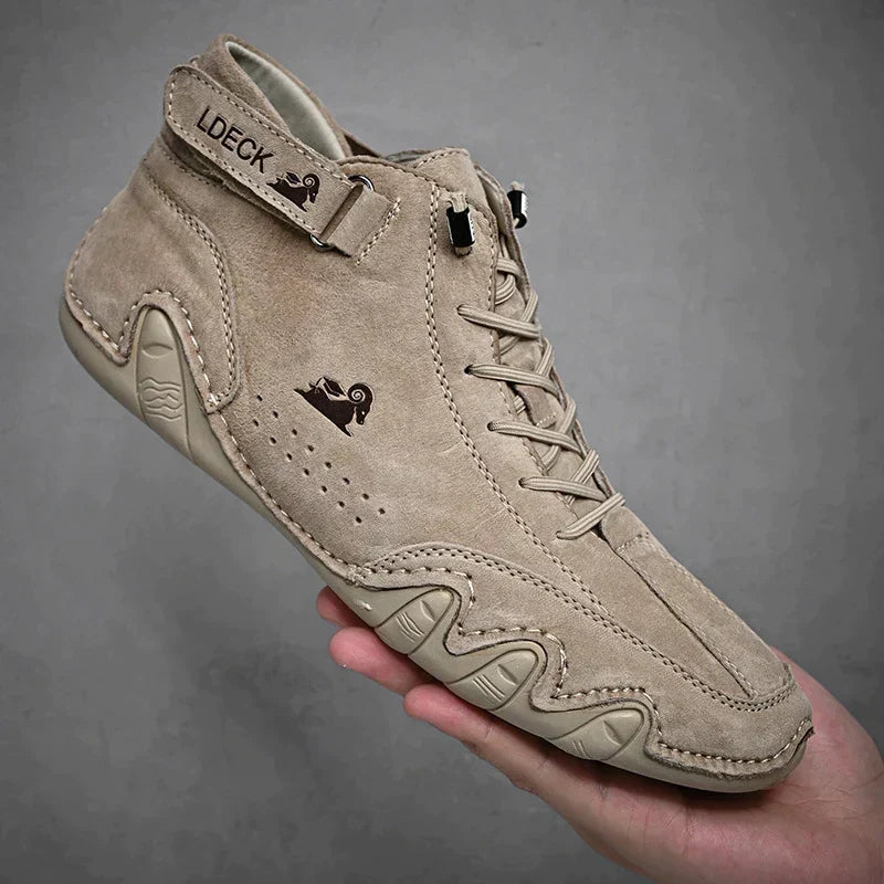 Orthopedic Sneaker for All-Day Comfort in Khaki