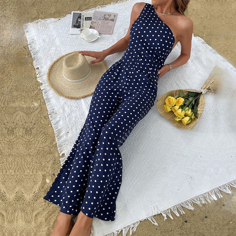 Polka Dot Maxi Summer Dress for Women (2)