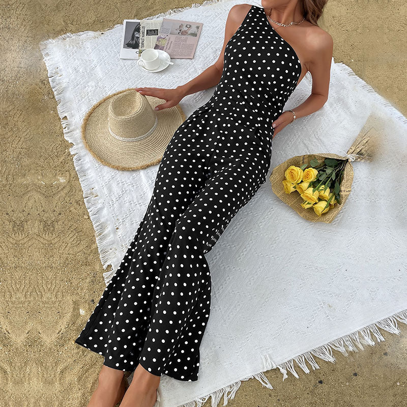 Polka Dot Maxi Summer Dress for Women (3)