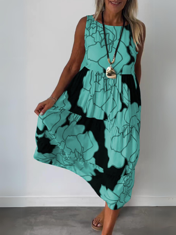 Spring Floral Dress