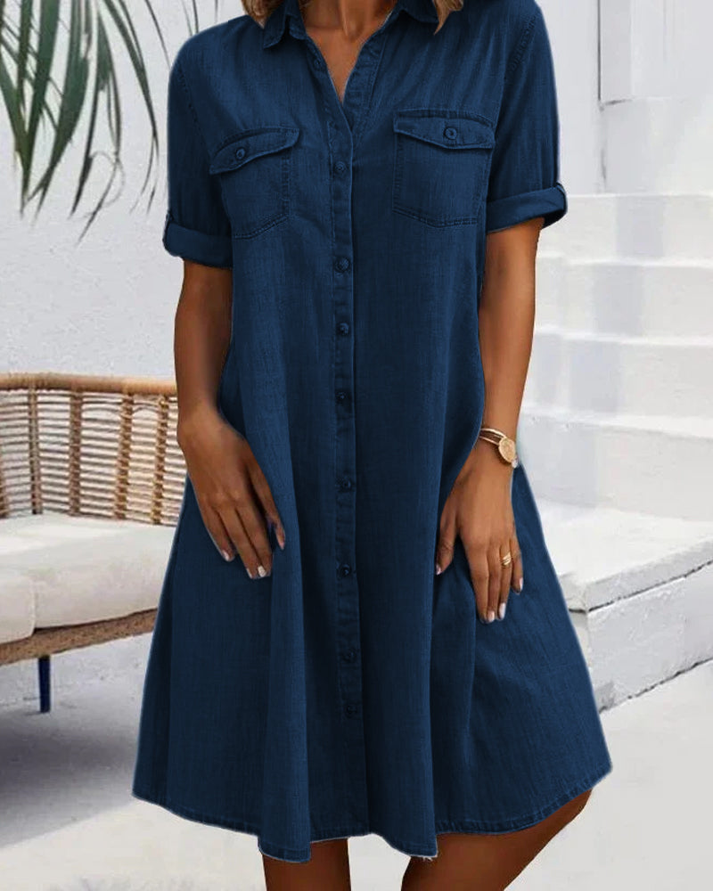 Women's A-Line Midi Dress for Wedding Guests in Black 5