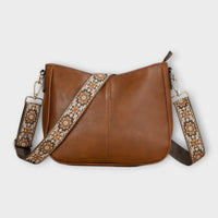 Sofia | Women's Boho Crossbody Bag with Patterned Strap