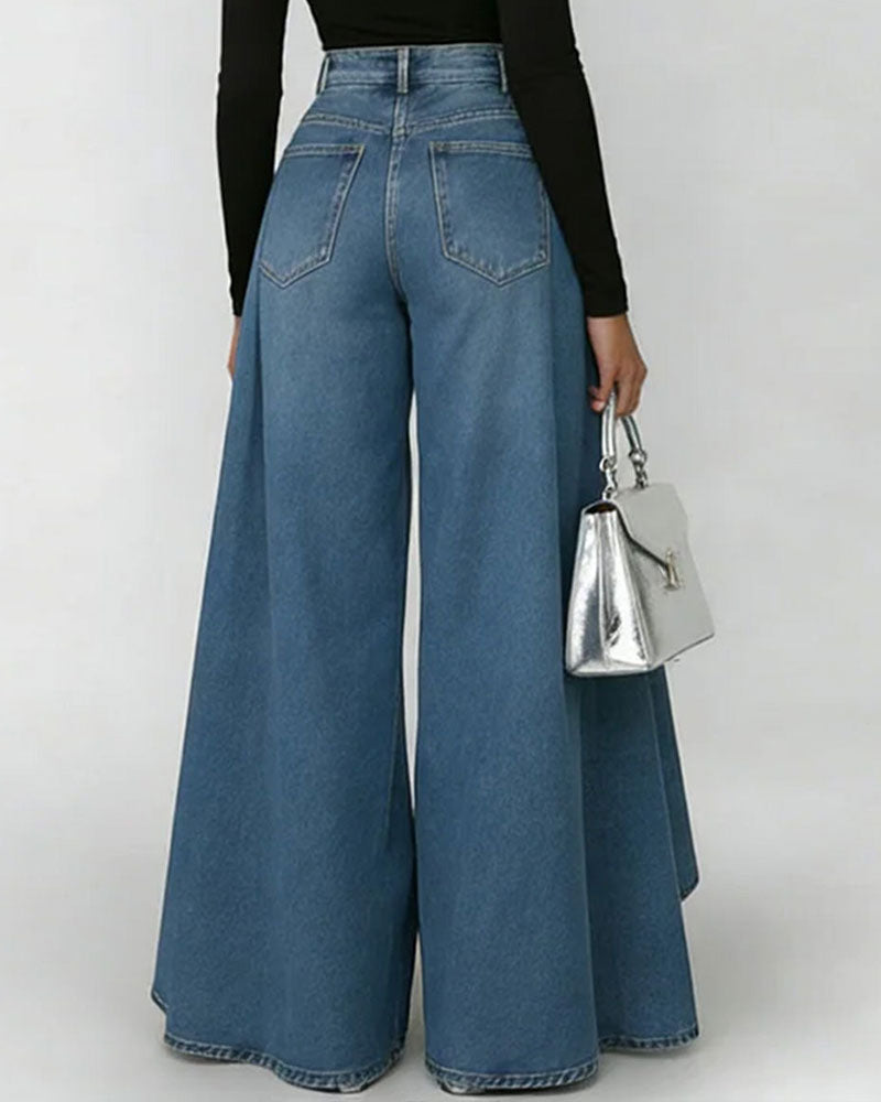 Women's Chic Wide Pants for Everyday (2)
