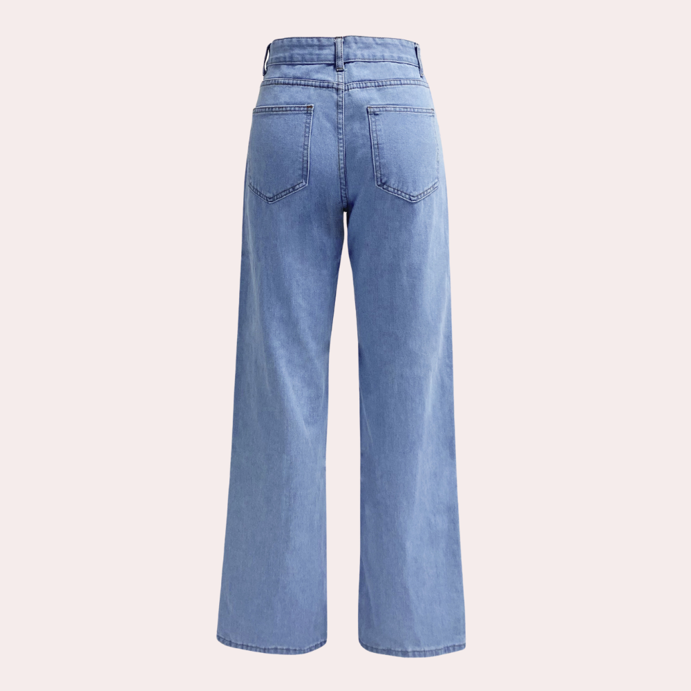 Women's Classic High-Waist Straight-Leg Jeans (3)