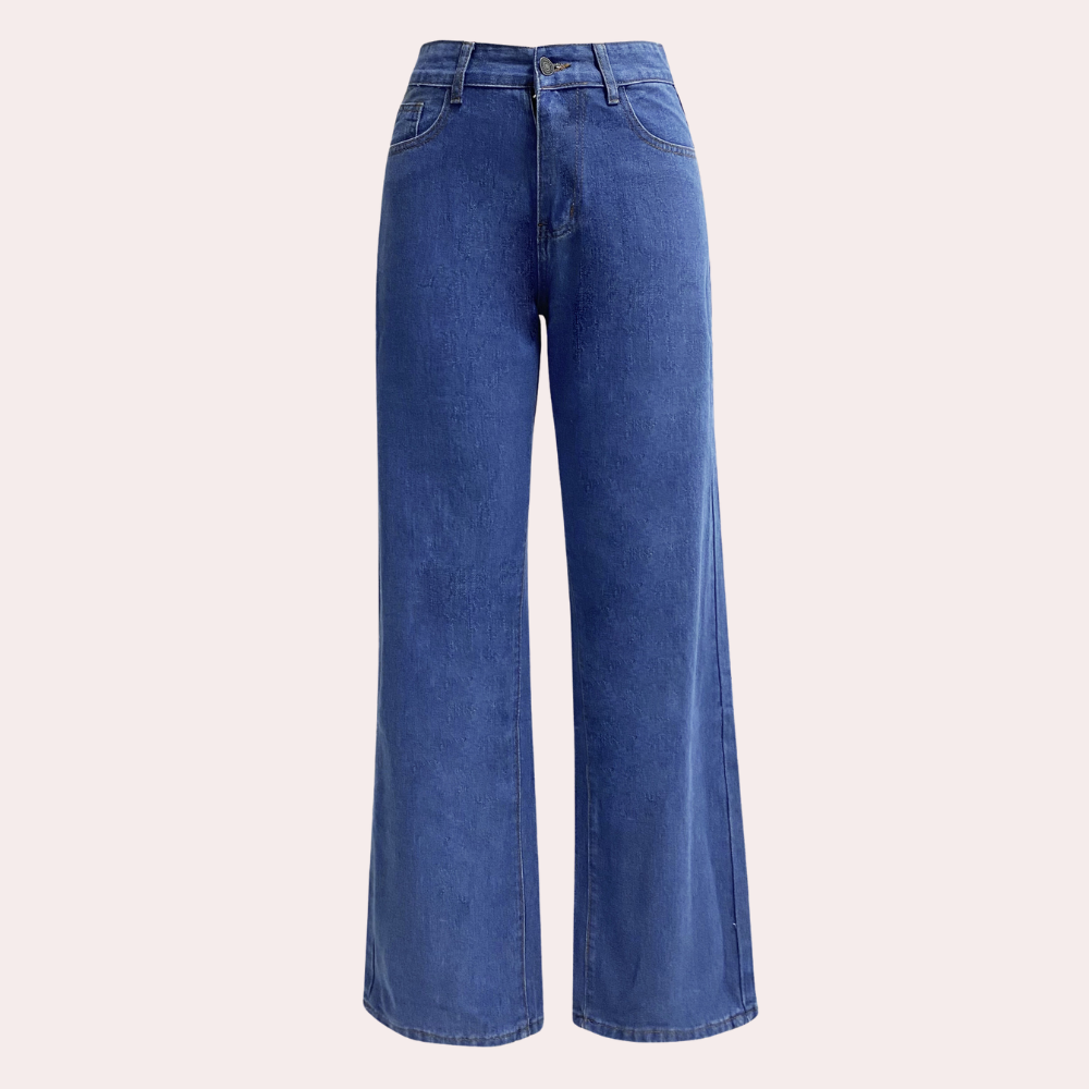 Women's Classic High-Waist Straight-Leg Jeans (6)