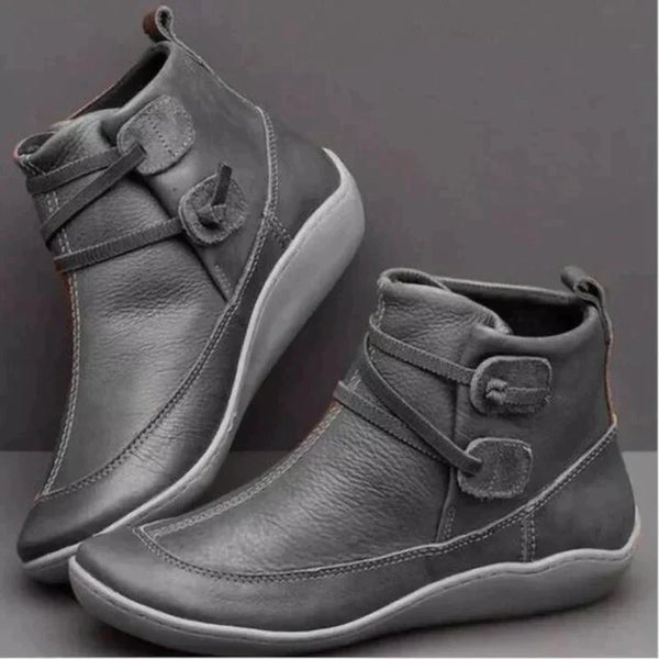 Women's Comfort Boots for Everyday Wear in Grey