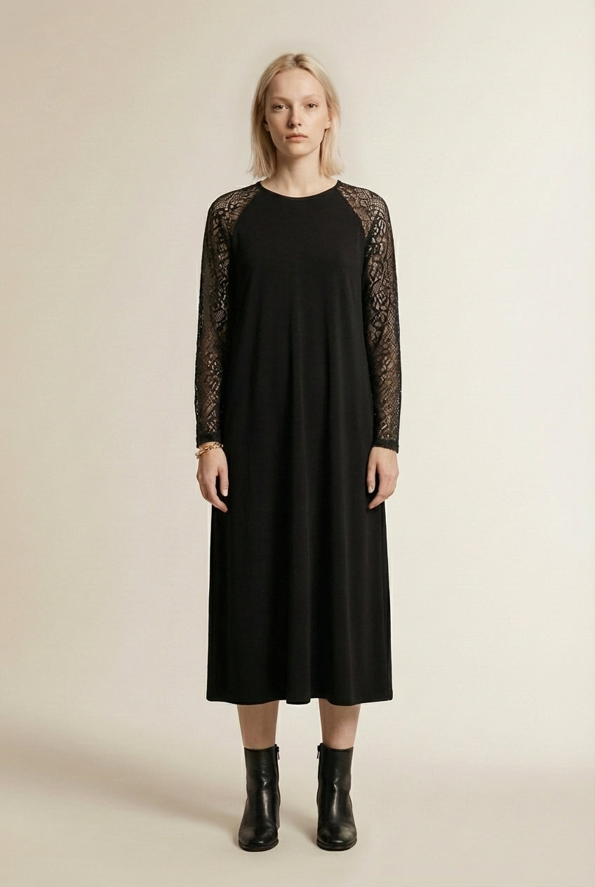 Women's Elegant Lace Wedding Guest Dress (6)