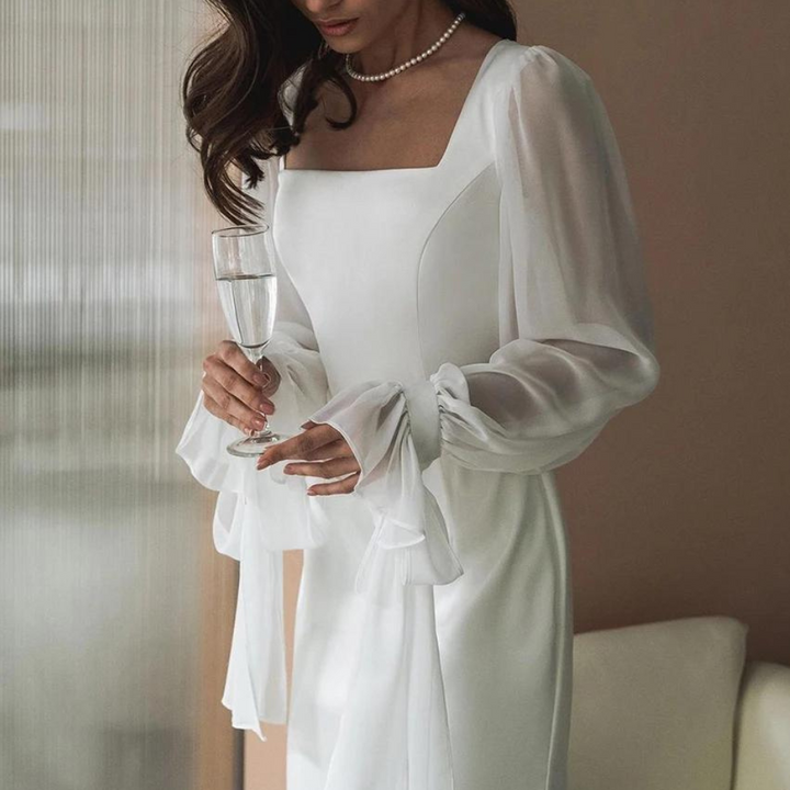 Women's Elegant Maxi Dress for Fall Wedding Guests (4)
