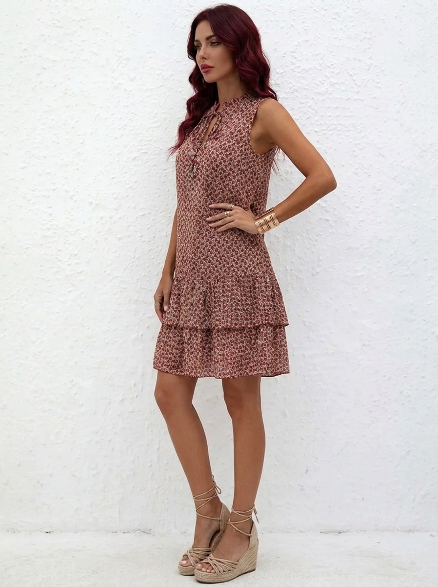 Women's Elegant Midi Spring Dress (2)
