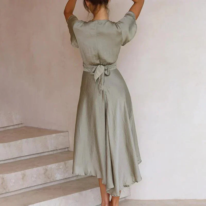 Women's Elegant Summer Dress for Weddings in Pink 4