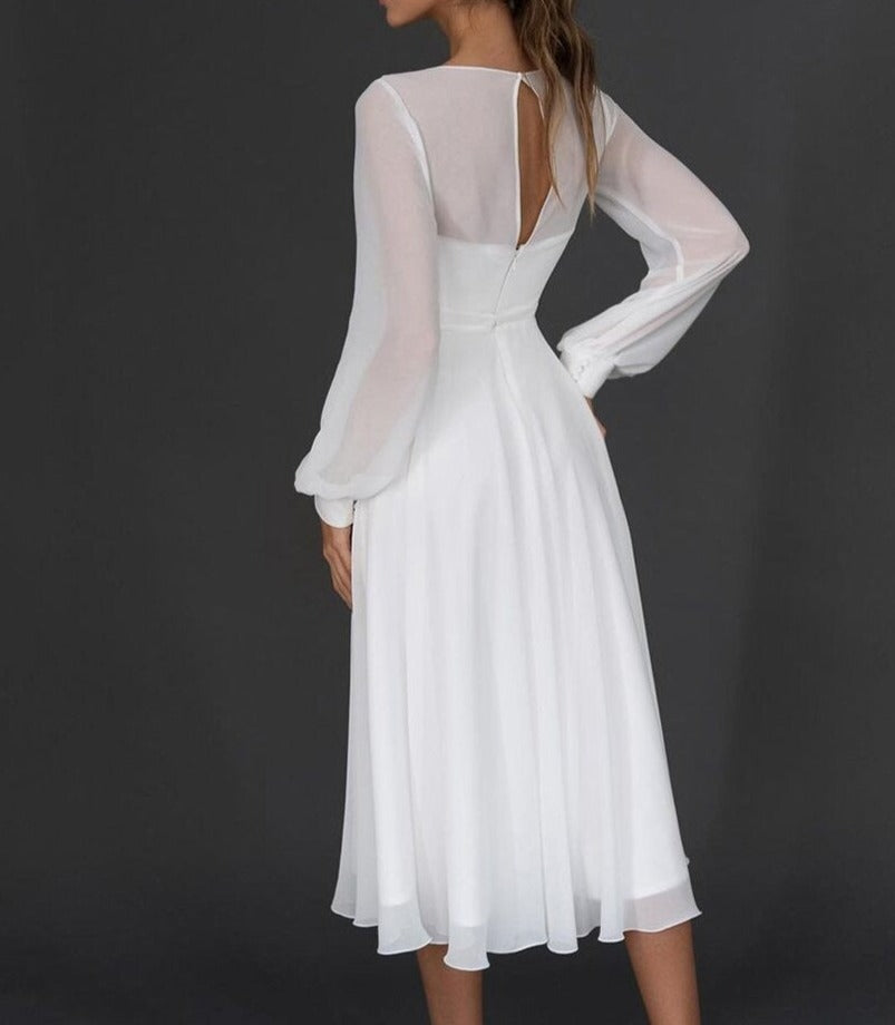 Women's Elegant Wedding Guest Dress (2)