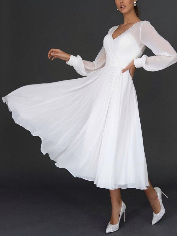 Women's Elegant Wedding Guest Dress (3)