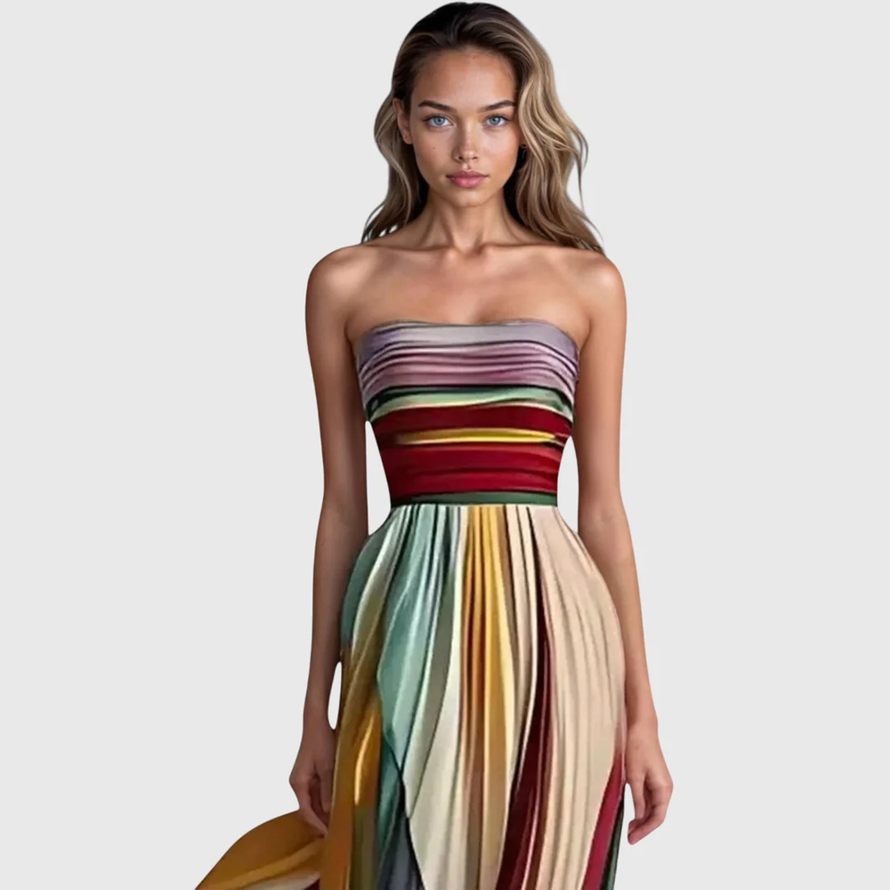 Women's Flowing Maxi Summer Dress (2)