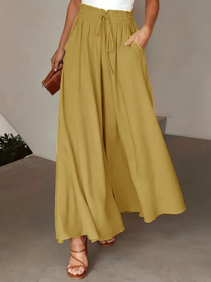 Women's Flowing Wide Pants for Summer (4)