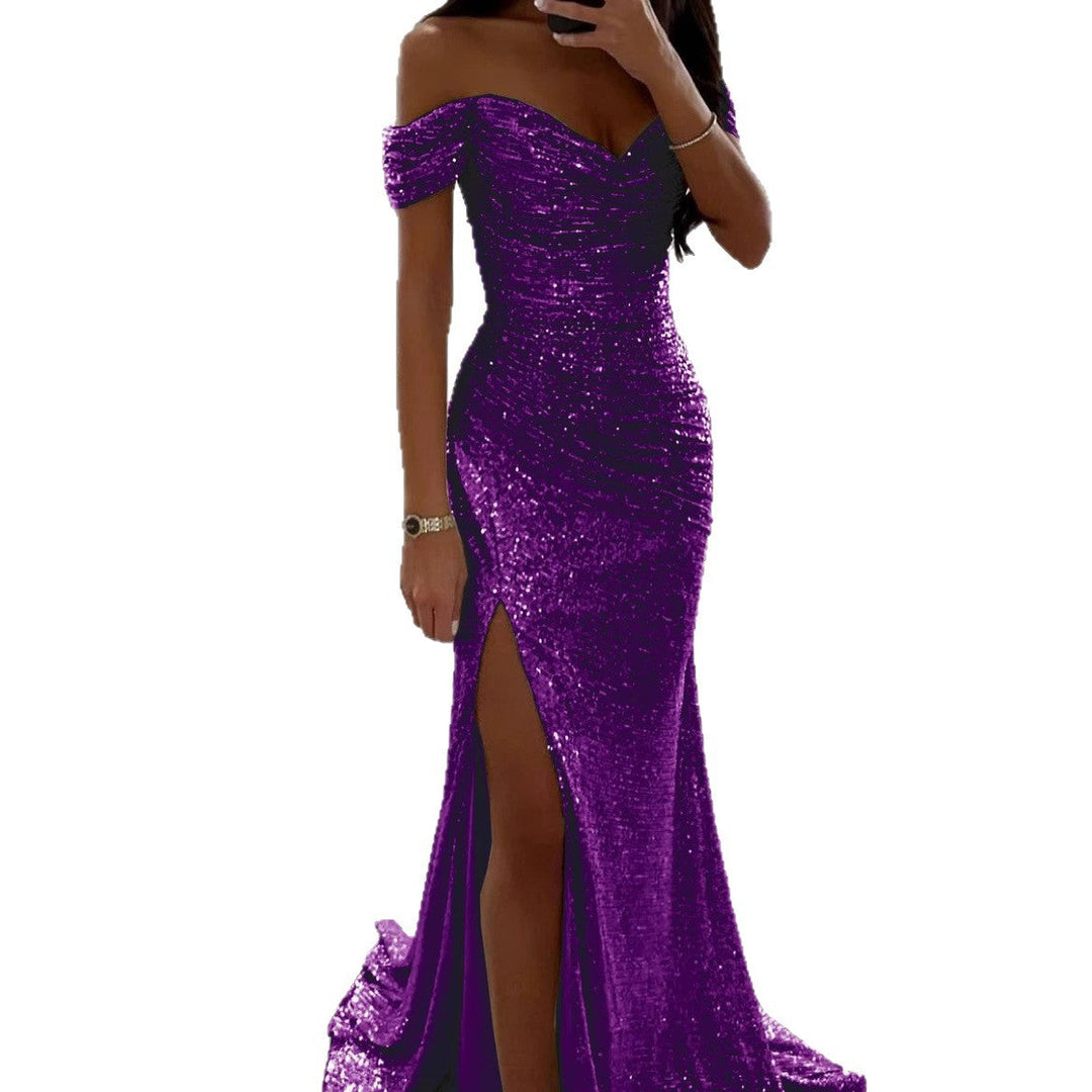 Women's Glamorous Wedding Guest Evening Dress (10)