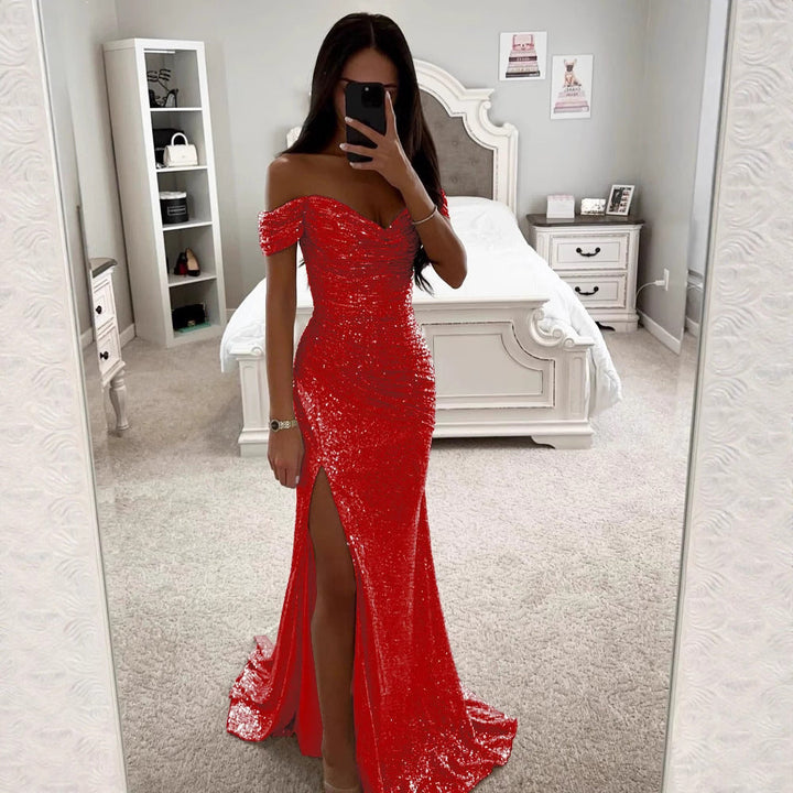 Women's Glamorous Wedding Guest Evening Dress (9)