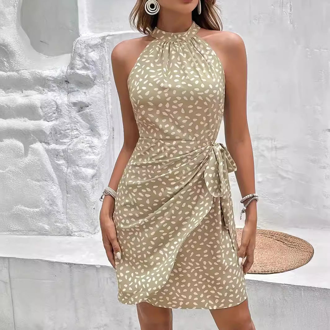 Women's Halter Dress for Summer Weddings (5)