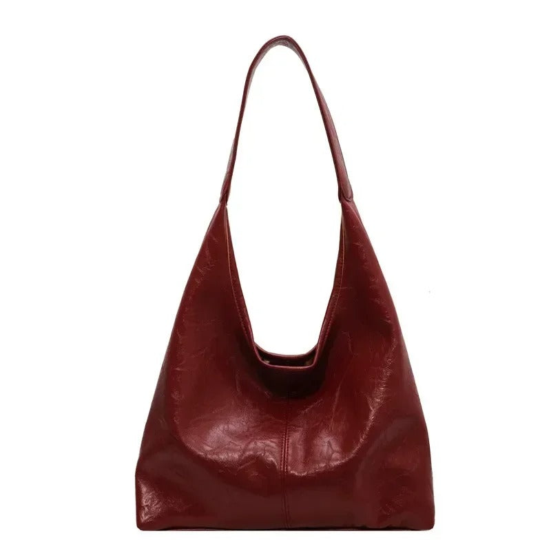 Women's Lightweight Distressed Leather Tote Bag (6)