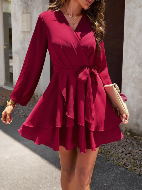 Women's Linen Dress with Gathered Waist (23)