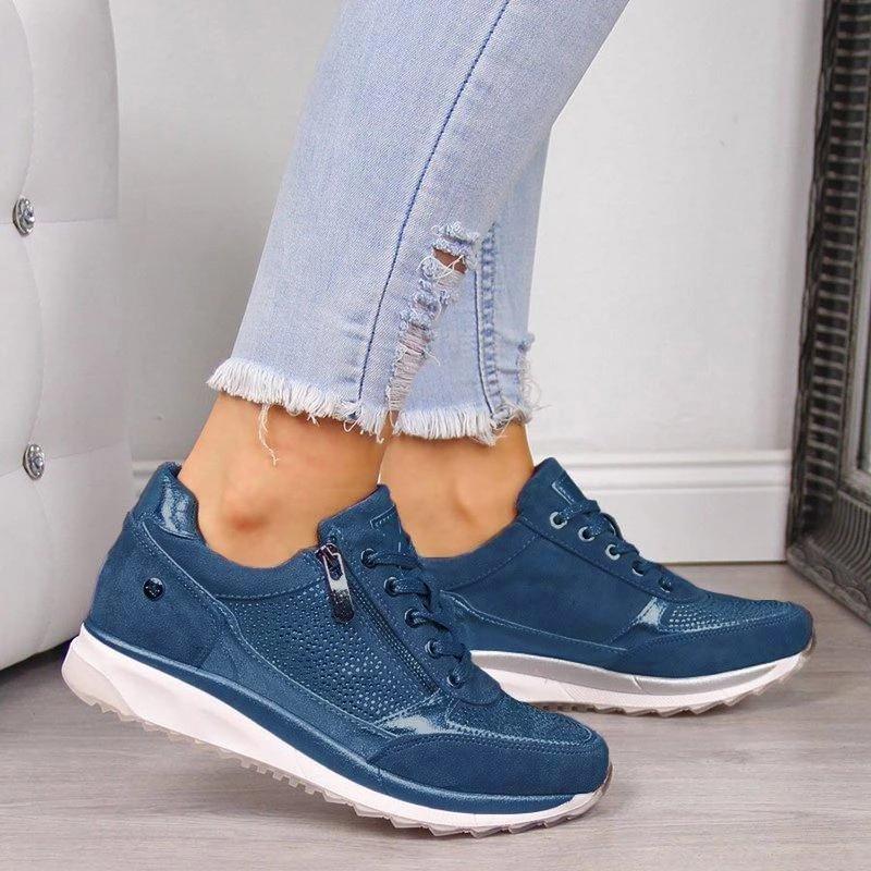 Women's Orthopedic Sneaker for Daily Comfort in Blue