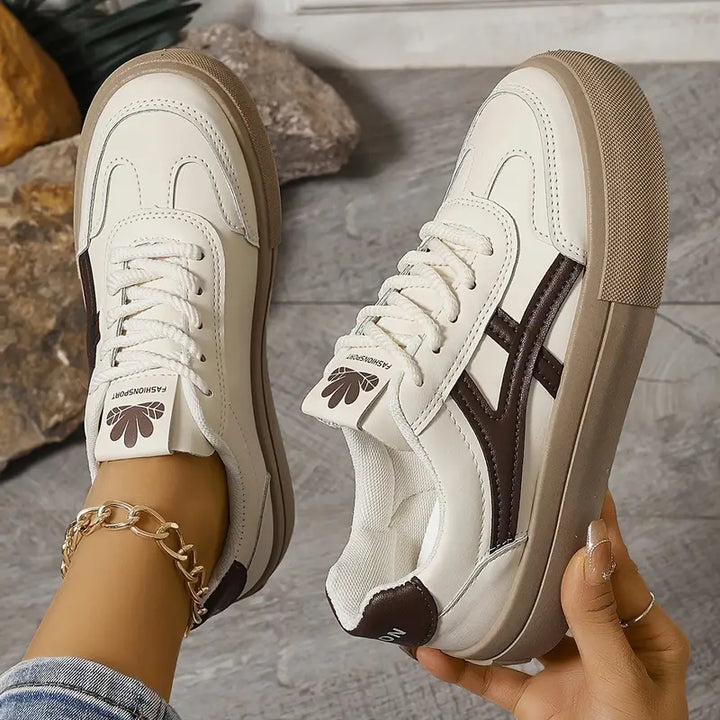 Women's Orthopedic Sneakers for Active Comfort in Brown