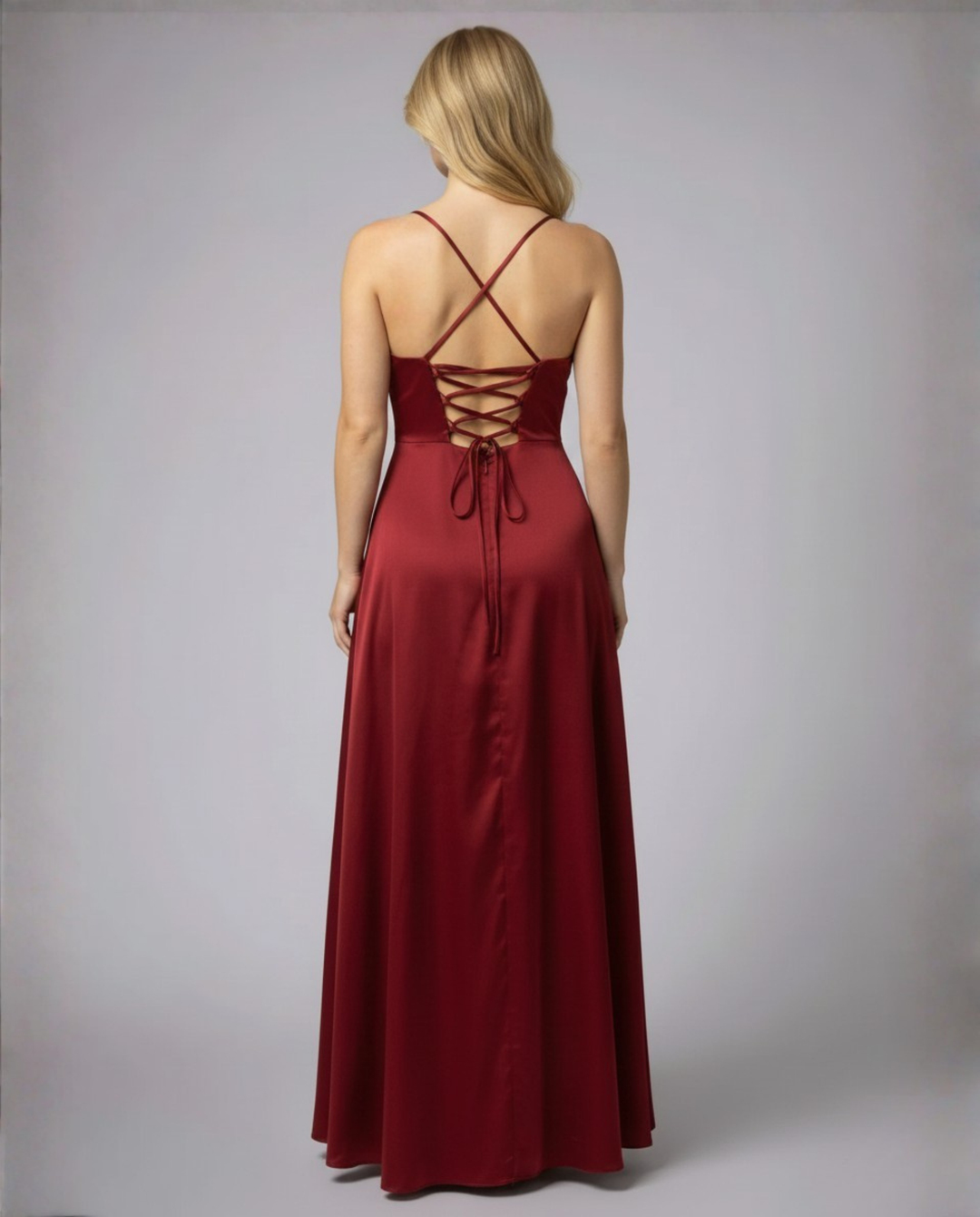 Women's Silk Wedding Guest Dress (3)