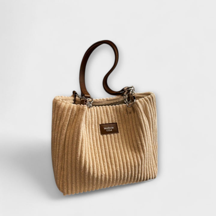 Women's Soft Corduroy Shoulder Bag for Every Day (3)