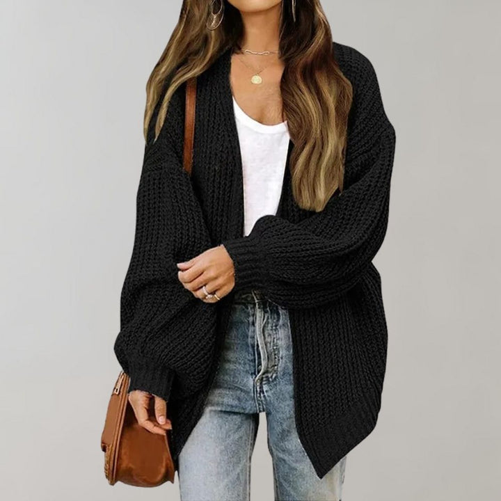 Women's Soft Knit Cardigan for Everyday in Black