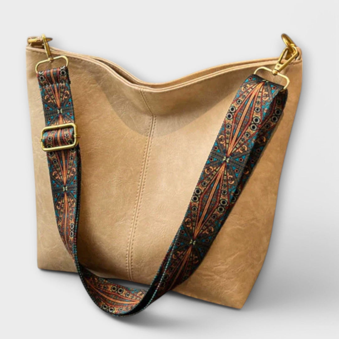 Women's Soft Vintage Shoulder Bag in Beige (Almost sold out)
