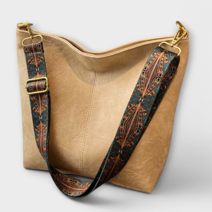 Women's Soft Vintage Shoulder Bag in Beige (Almost sold out)