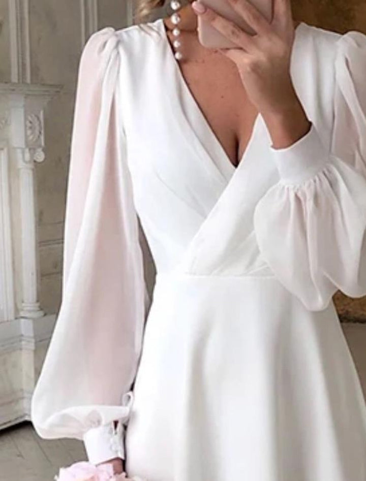 Women's Sophisticated Midi Wedding Guest Dress (2)