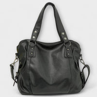 Lottie | Women's Spacious Structured Leather Tote Bag with Strap