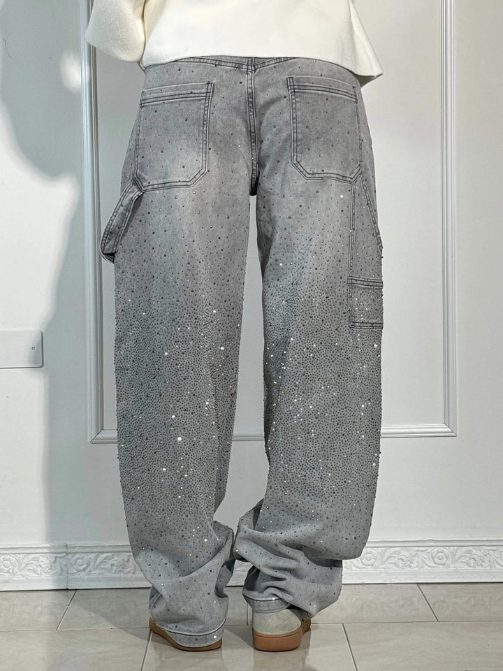Women's Sparkling Carpenter-Style Jeans (15)