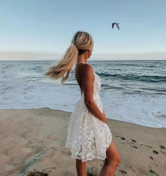 Women's Spring Mini Dress for Beaches (2)