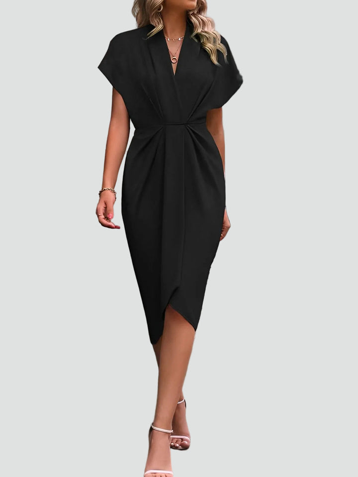 Women's Summer Midi Wrap Dress (12)