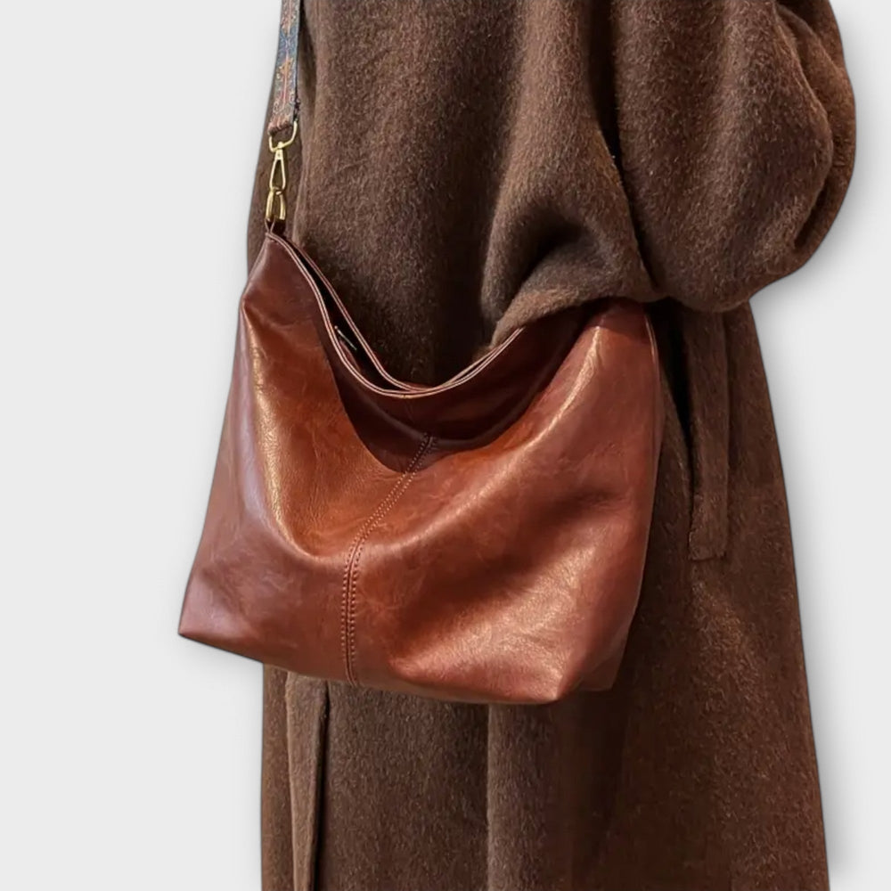 Women's Summer Shoulder Bag with Artistic Strap (2)