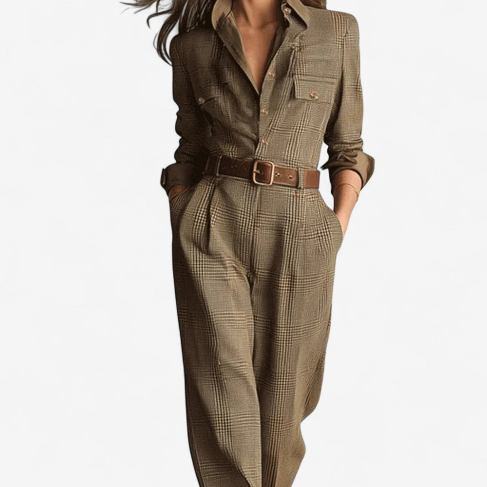 Women's Tailored Jumpsuit for Work and Evening (2)
